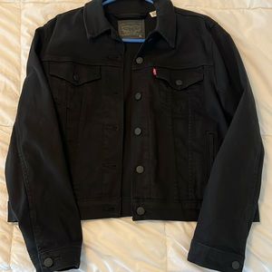 Women’s Levi’s Black Jean Jacket
